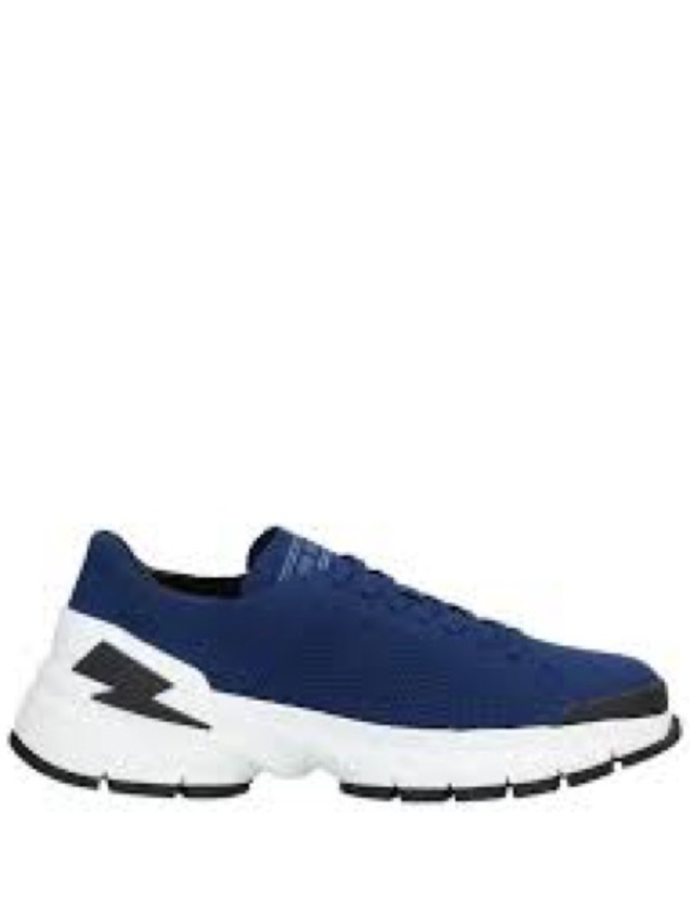 954. NIB Neil Barrett Blue and White Athletic Sneakers